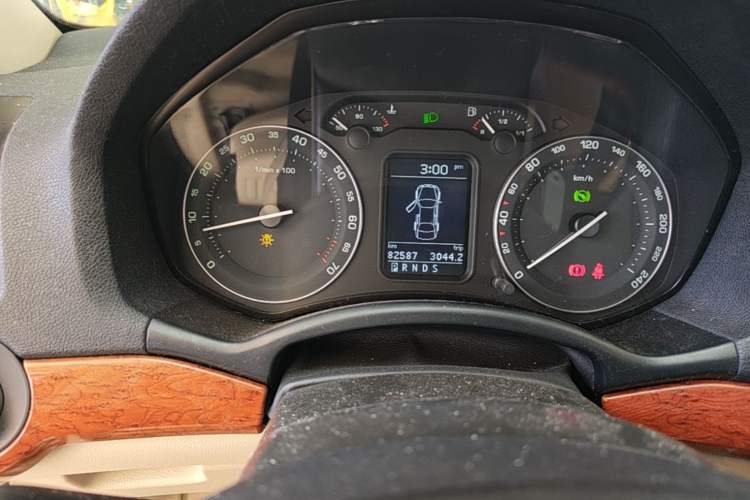 Used Skoda Octavia 2007 1.8T Automatic Elegance Edition Odometer Close Up