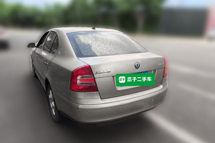 Used Skoda Octavia 2007 1.6L Manual Eado Edition Rear Left 45 Deg