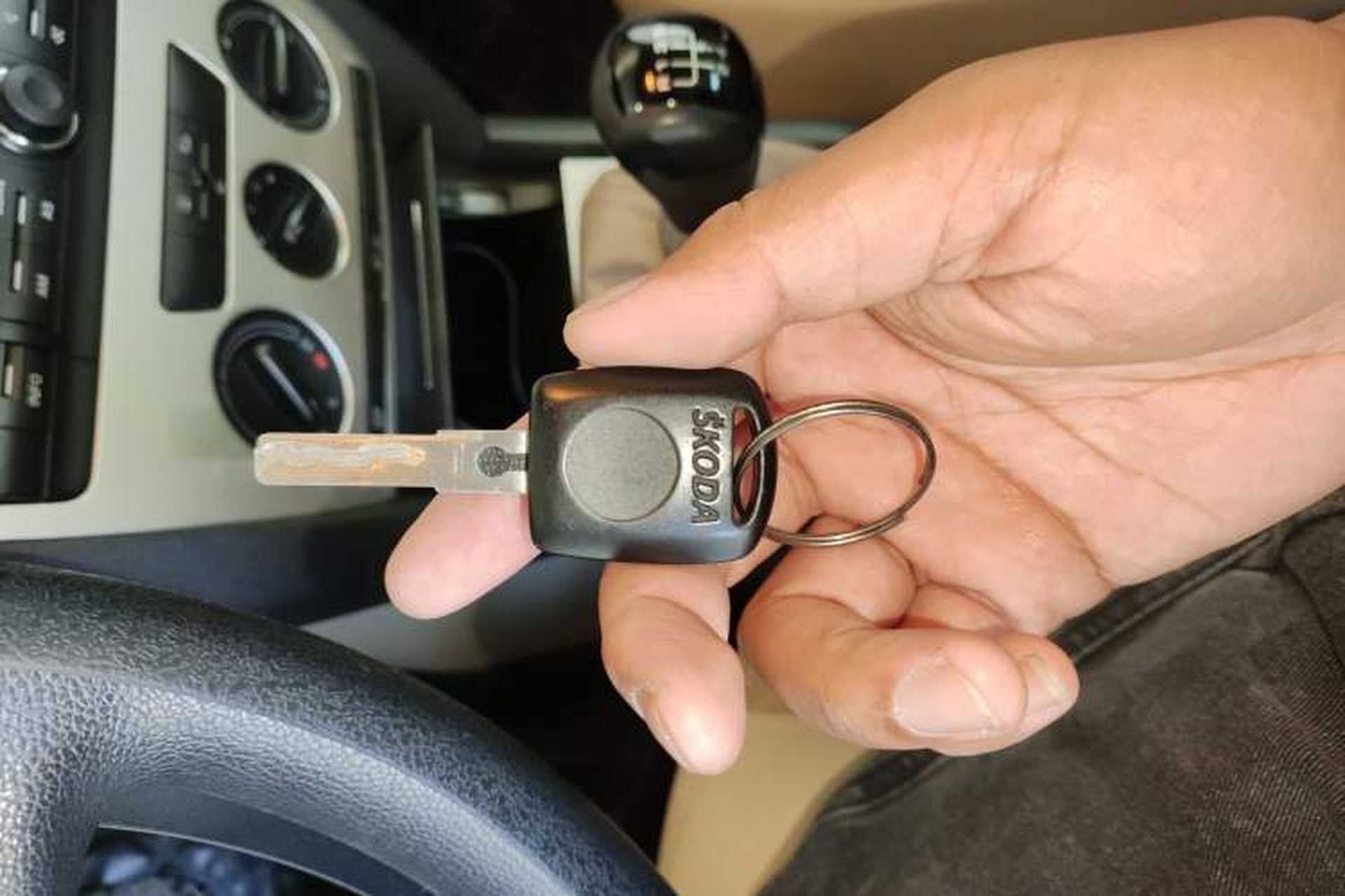 Used Skoda Octavia 2009 1.6L Manual Eado Edition Vehicle Key