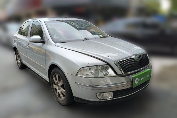 Used Skoda Octavia 2009 2.0L Automatic Elegance Version Front Right 45 Deg
