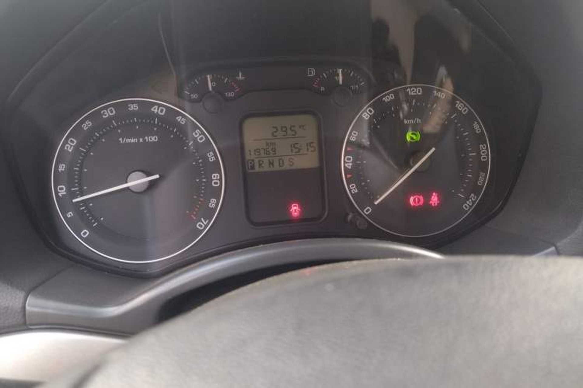 Used Skoda Octavia 2009 1.6L Automatic Elegance Edition Odometer Close Up