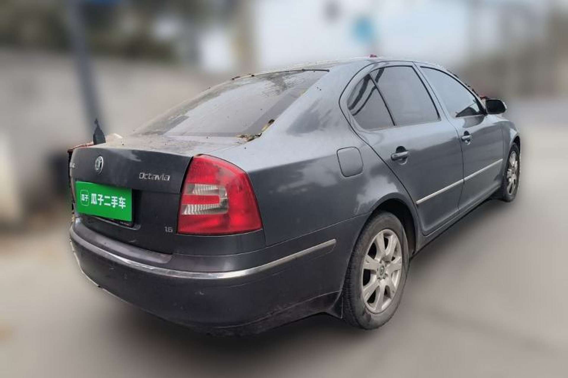 Used Skoda Octavia 2009 1.6L Manual Elegance Edition Rear Right 45 Deg
