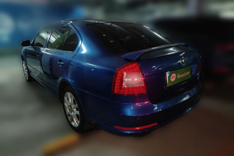 Used Skoda Octavia 2010 2.0 TSI RS Rear Left 45 Deg