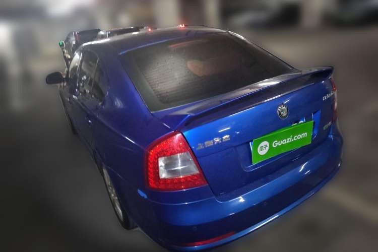 Used Skoda Octavia 2010 2.0 TSI RS Rear Left 45 Deg