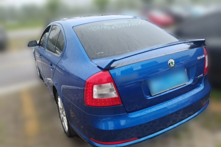 Used Skoda Octavia 2010 2.0 TSI RS Rear Left 45 Deg
