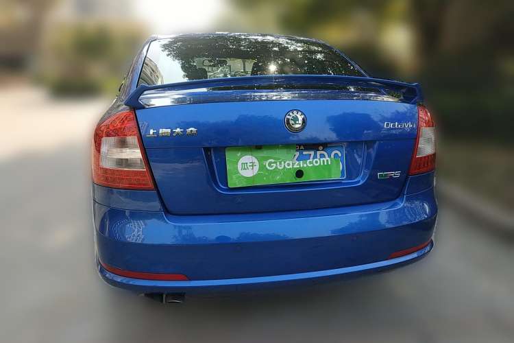 Used Skoda Octavia 2010 2.0 TSI RS Rear