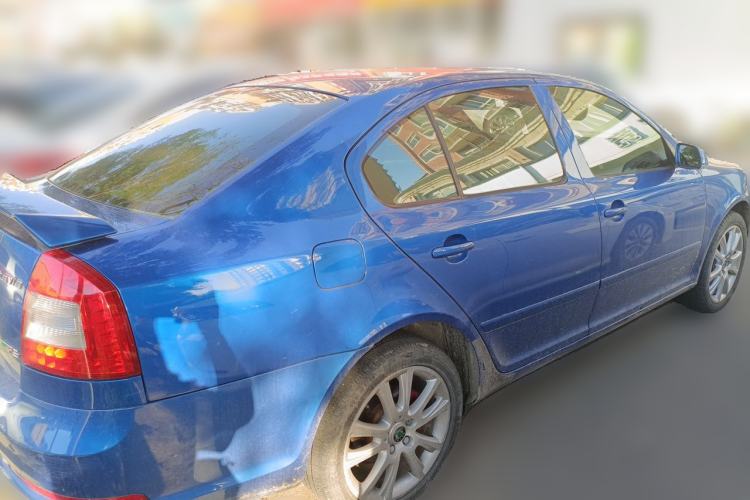 Used Skoda Octavia 2010 2.0 TSI RS Rear Right 45 Deg