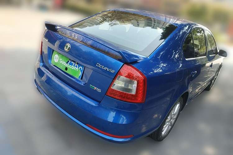 Used Skoda Octavia 2010 2.0 TSI RS Rear Right 45 Deg
