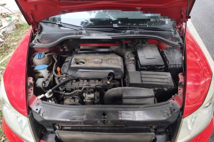 Used Skoda Octavia 2010 2.0 TSI RS Engine Bay
