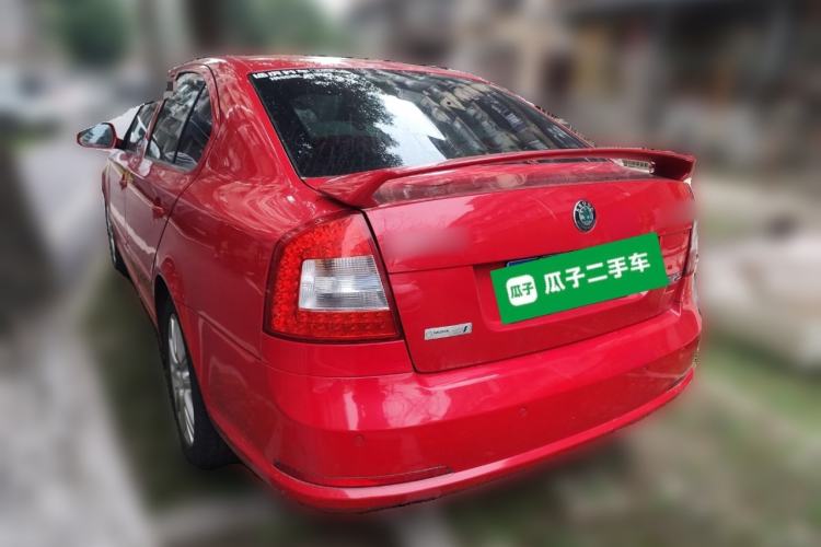 Used Skoda Octavia 2010 2.0 TSI RS Rear Left 45 Deg