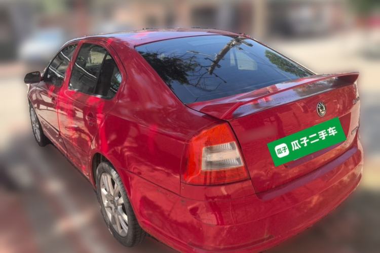Used Skoda Octavia 2010 2.0 TSI RS Rear Left 45 Deg