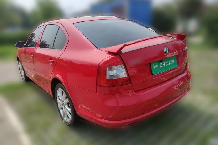 Used Skoda Octavia 2010 2.0 TSI RS Rear Left 45 Deg
