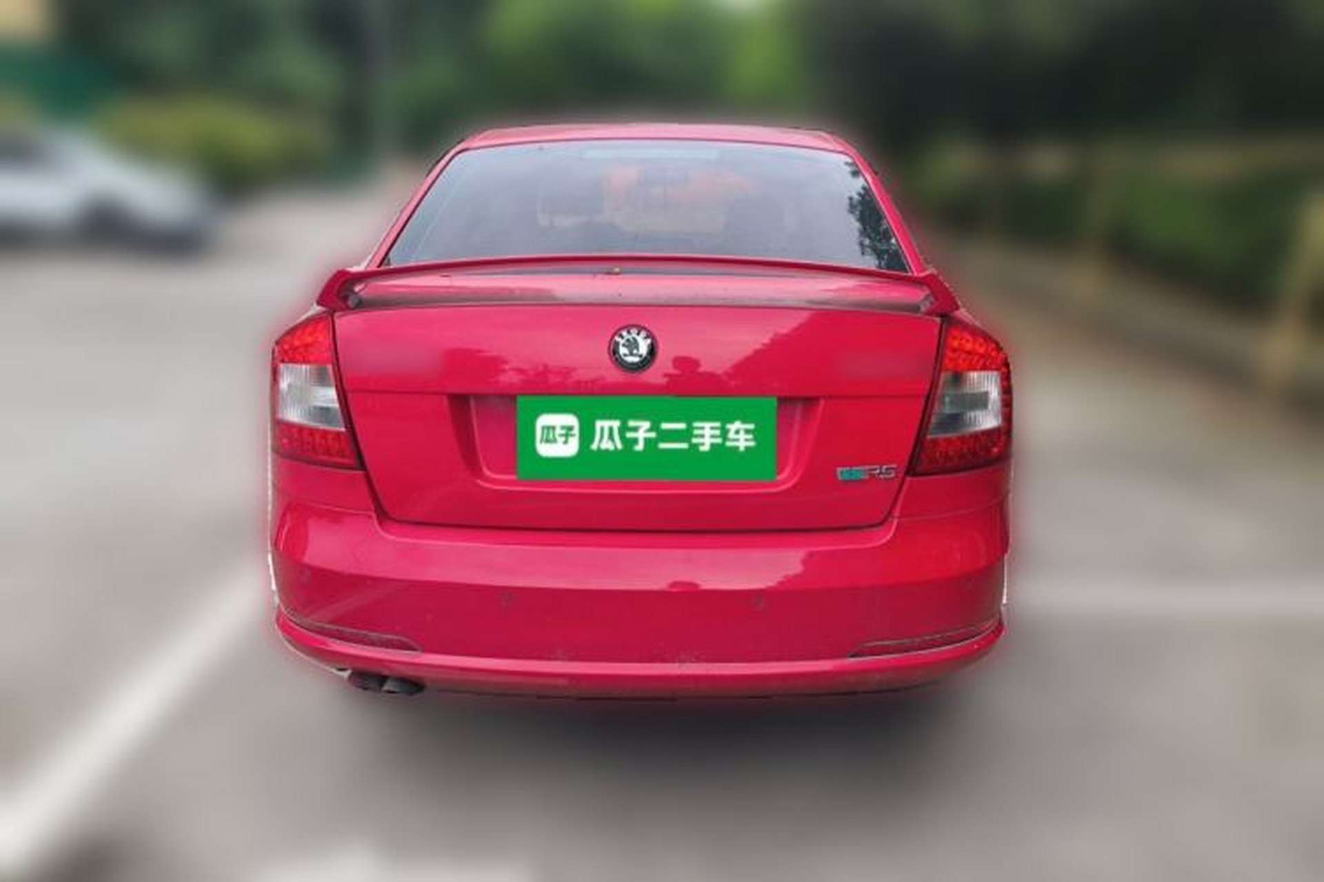 Used Skoda Octavia 2010 2.0 TSI RS Rear
