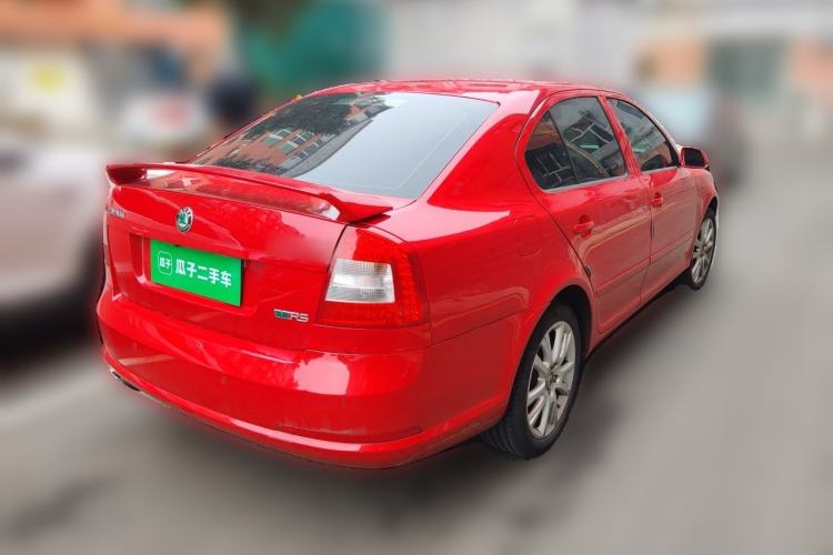Used Skoda Octavia 2010 2.0 TSI RS Rear Right 45 Deg