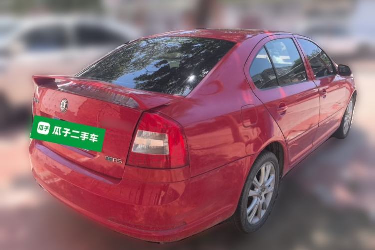Used Skoda Octavia 2010 2.0 TSI RS Rear Right 45 Deg