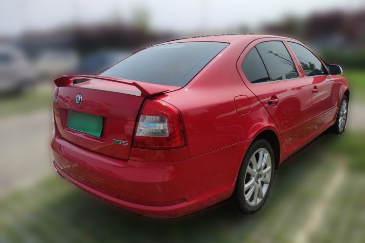 Used Skoda Octavia 2010 2.0 TSI RS Rear Right 45 Deg