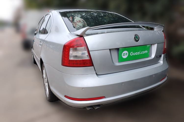 Used Skoda Octavia 2010 2.0 TSI RS Rear Left 45 Deg