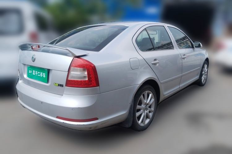 Used Skoda Octavia 2010 2.0 TSI RS Rear Right 45 Deg