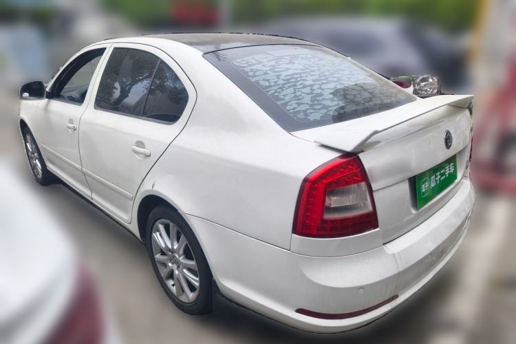 Used Skoda Octavia 2010 2.0 TSI RS Rear Left 45 Deg