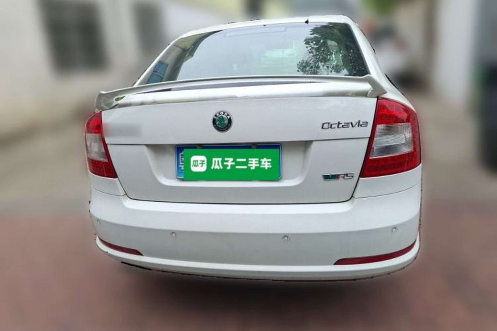 Used Skoda Octavia 2010 2.0 TSI RS Rear