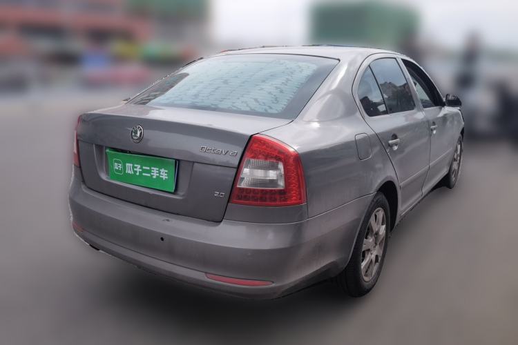 Used Skoda Octavia 2012 2.0L Automatic Yijie Version Rear Right 45 Deg