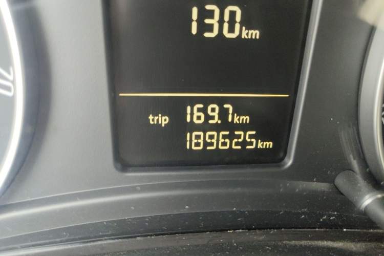 Used Skoda Octavia 2012 1.6L Automatic Yijun Edition Odometer Close Up