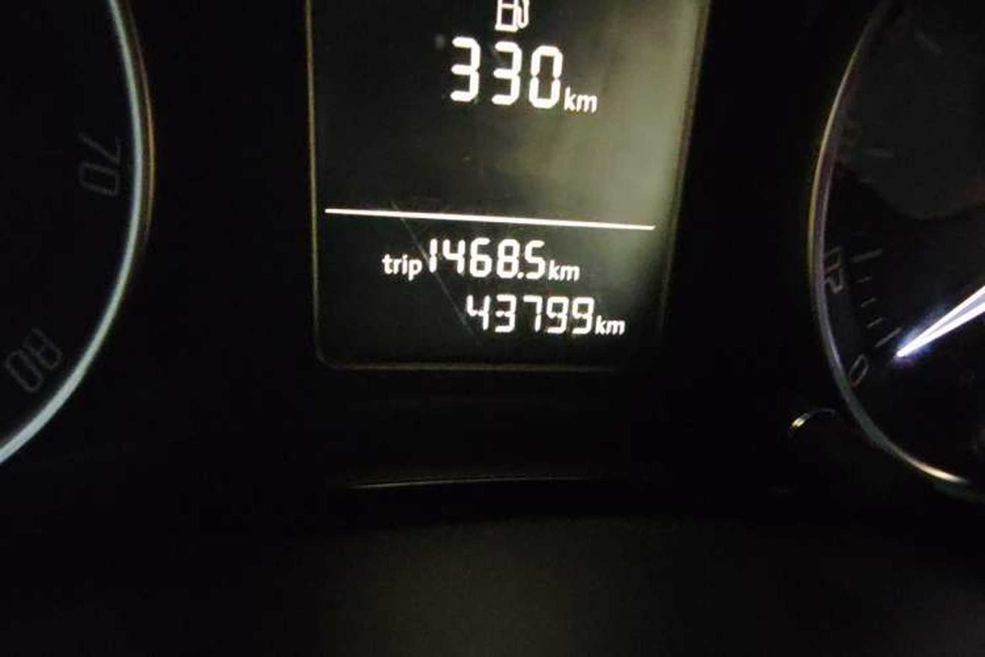 Used Skoda Octavia 2013 1.6L Automatic Yijun Edition Odometer Close Up