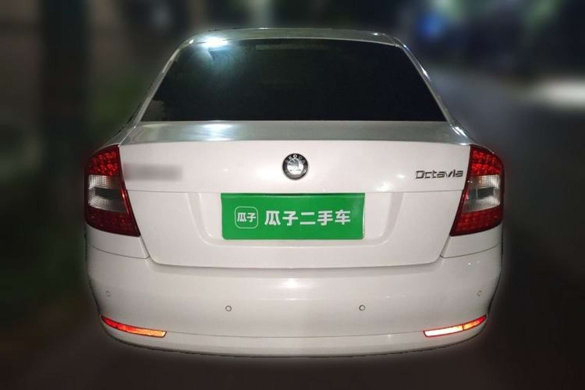 Used Skoda Octavia 2013 1.6L Automatic Yijie Edition Rear