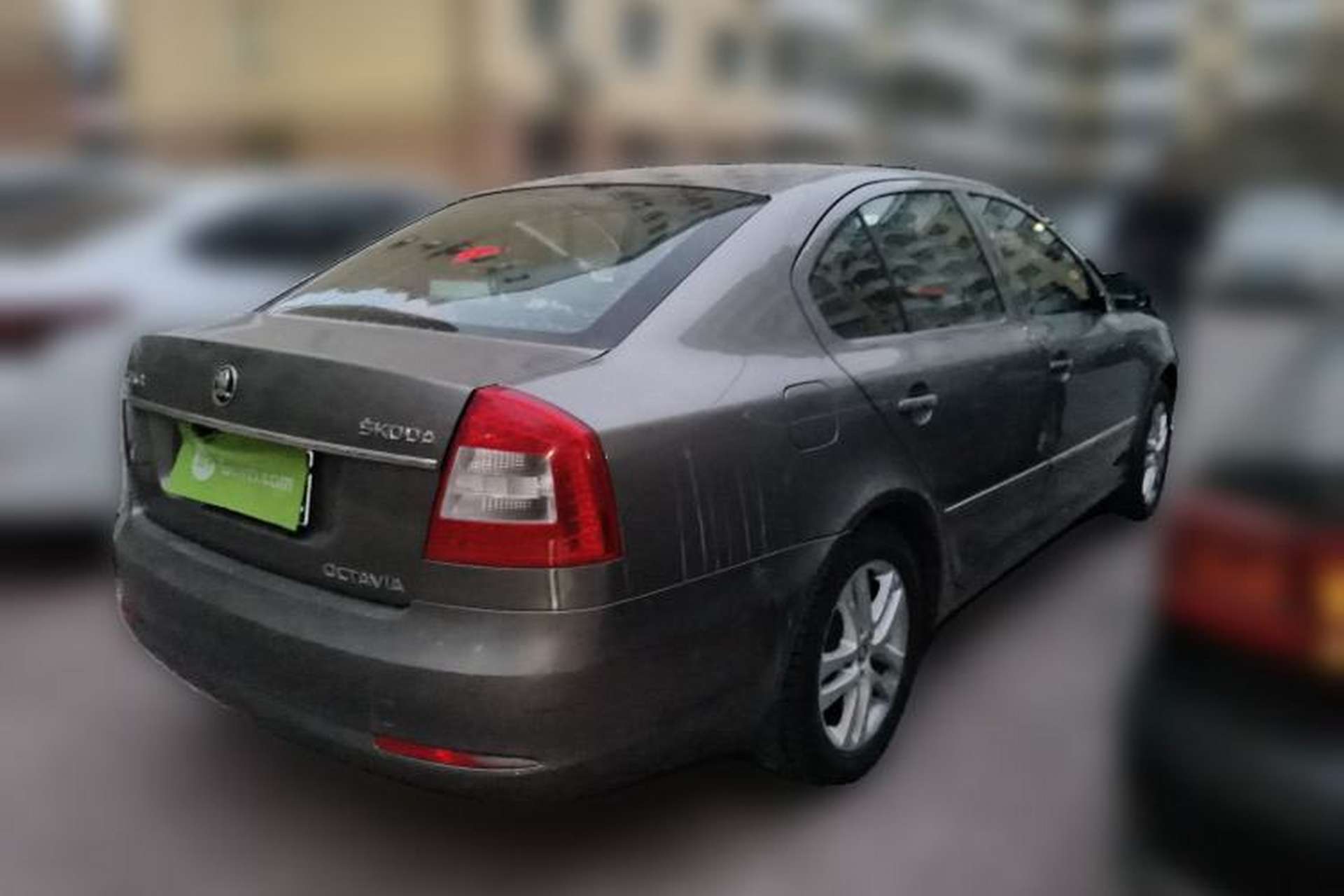 Used Skoda Octavia 2014 1.6L Automatic Yijun Edition Rear Right 45 Deg