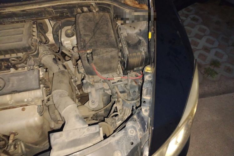 Used Skoda Octavia 2015 Classic Model 1.6L Manual Yijie Edition Engine Bay Left
