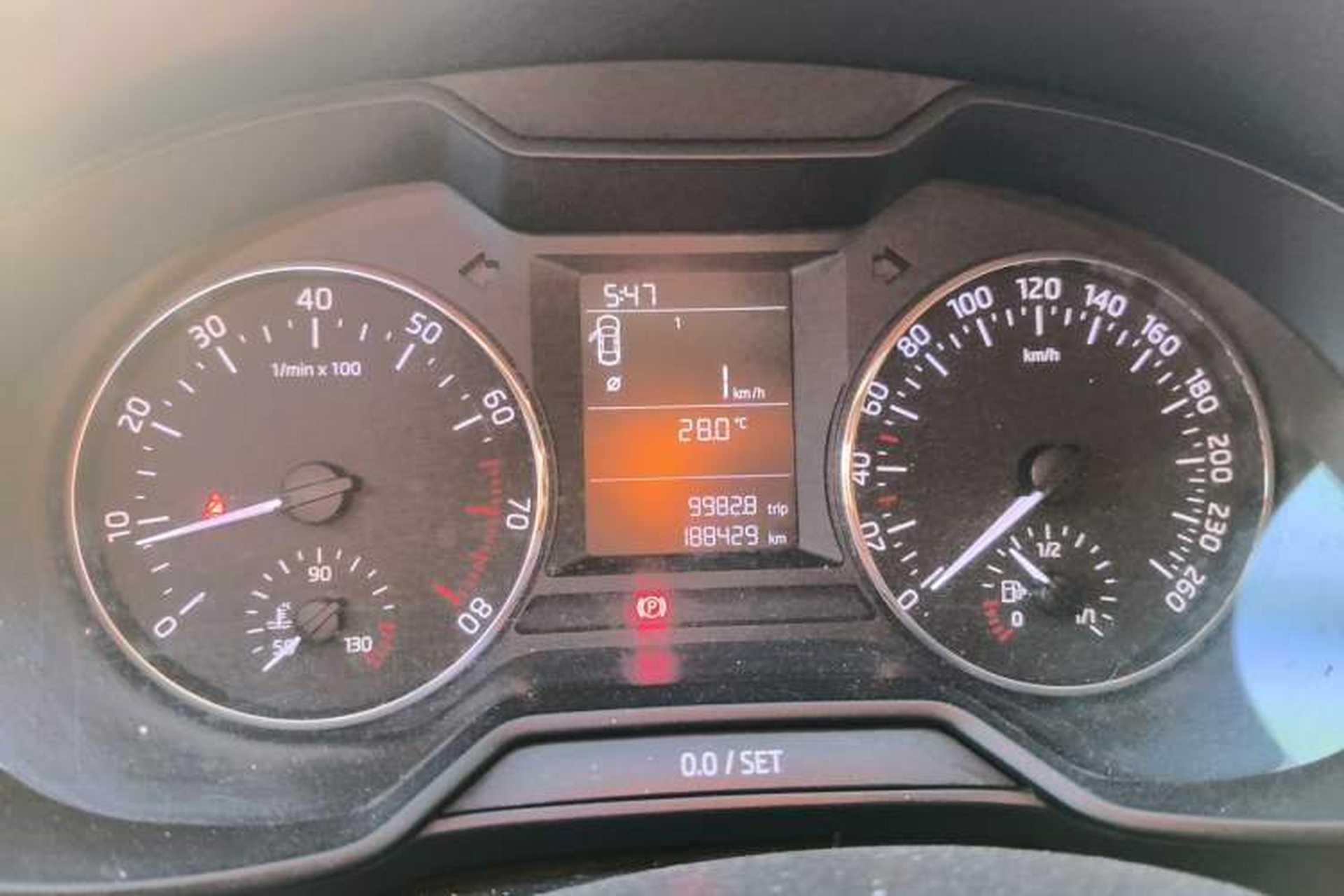 Used Skoda Octavia 2015 1.6L Manual Eado Edition Instrument Cluster
