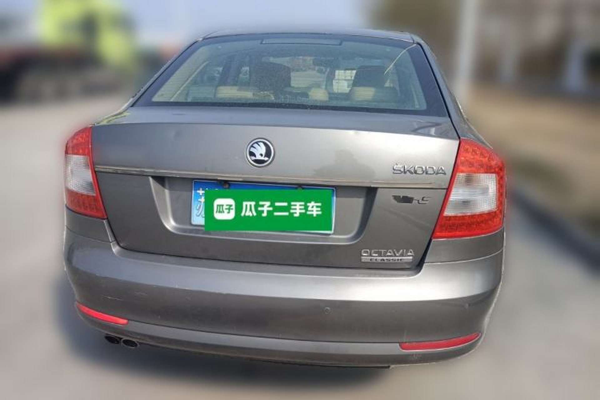 Used Skoda Octavia 2015 Classic Model 1.6L Manual Yijie Edition Rear