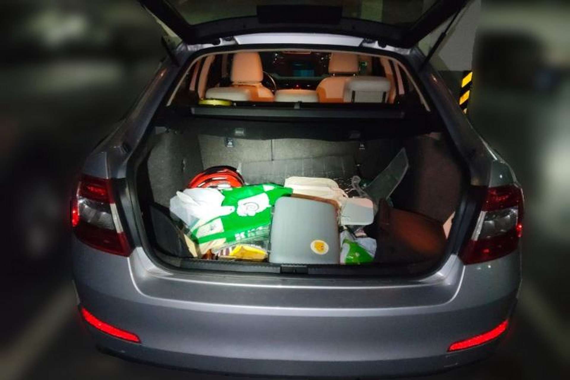 Used Skoda Octavia 2015 1.6L Automatic Yijun Edition Trunk