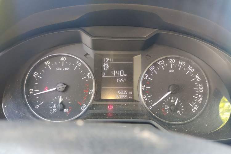 Used Skoda Octavia 2015 1.6L Manual Eado Edition Instrument Cluster