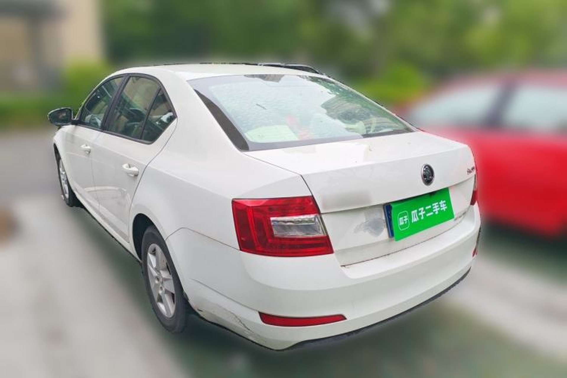 Used Skoda Octavia 2015 1.6L Manual Eado Edition Rear Left 45 Deg