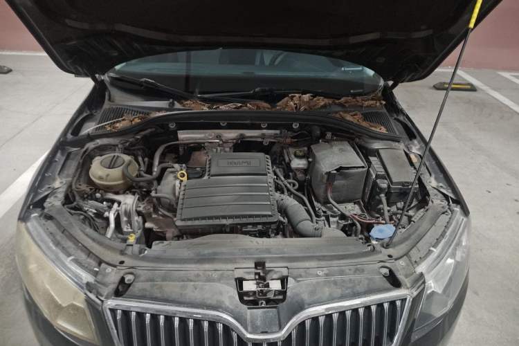 Used Skoda Octavia 2016 1.6L Automatic Chuanxing Edition Engine Bay