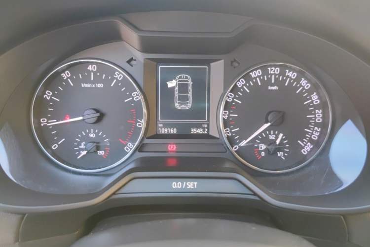 Used Skoda Octavia 2016 1.6L Manual Smart Drive Version Instrument Cluster