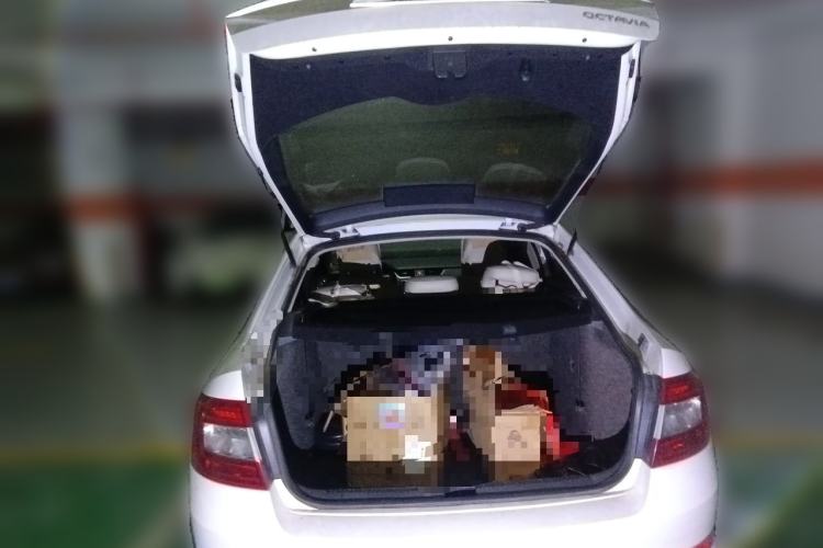 Used Skoda Octavia 2016 1.6L Automatic Chuanxing Edition Trunk