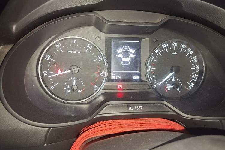Used Skoda Octavia 2017 TSI280 DSG Smart Drive Edition Odometer Close Up