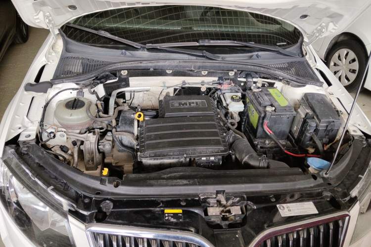 Used Skoda Octavia 2017 Classic Model 1.6L Automatic Comfort Edition Engine Bay