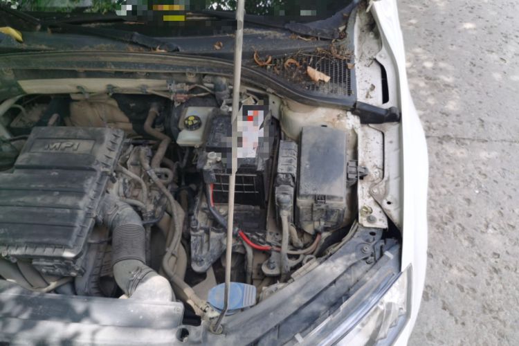 Used Skoda Octavia 2017 Classic Model 1.6L Manual Comfort Edition Engine Bay Left