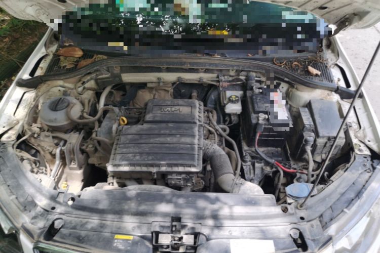 Used Skoda Octavia 2017 Classic Model 1.6L Manual Comfort Edition Engine Bay