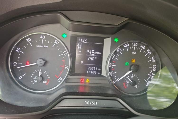Used Skoda Octavia 2017 1.6L Manual Trend Edition Instrument Cluster