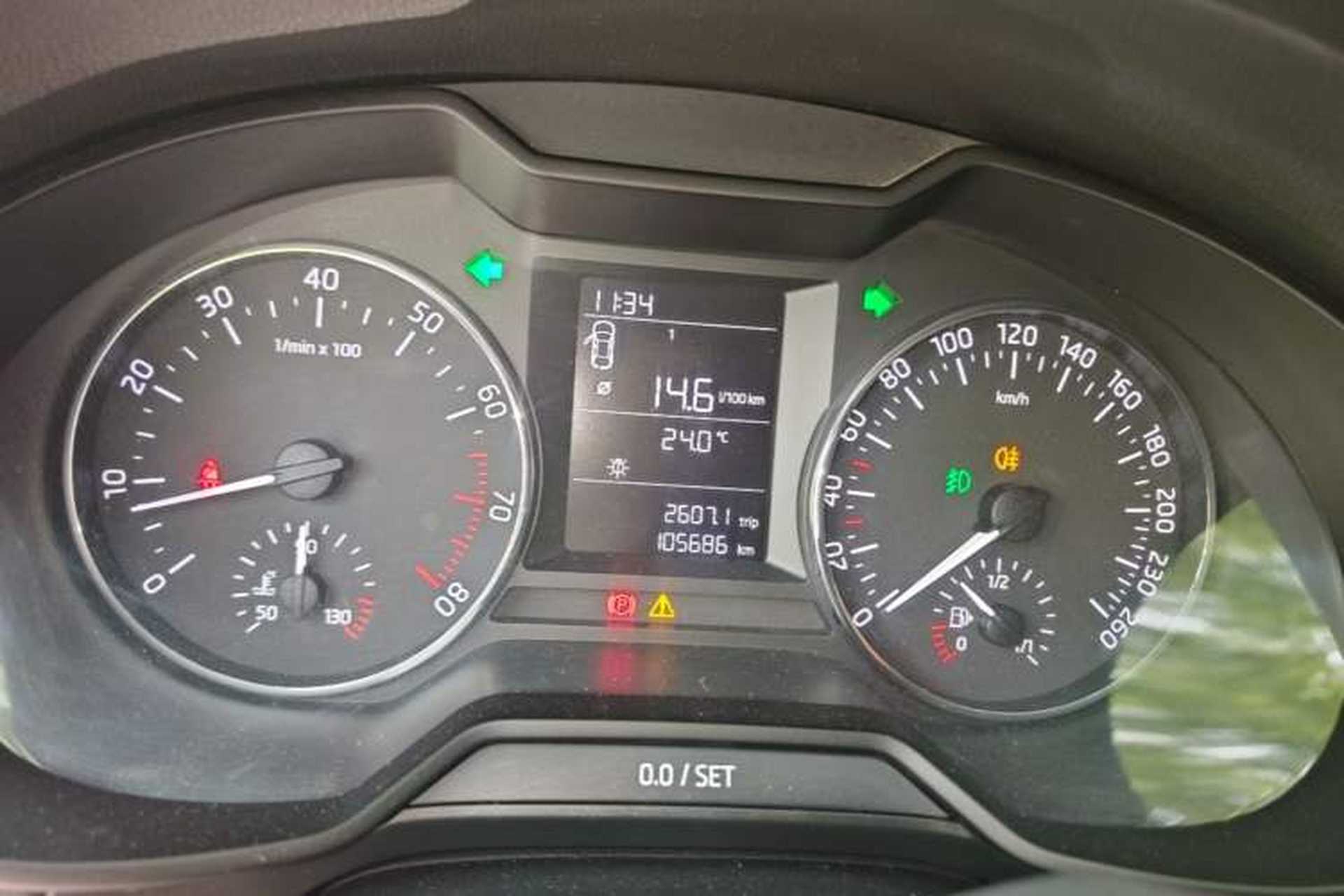 Used Skoda Octavia 2017 1.6L Manual Trend Edition Instrument Cluster
