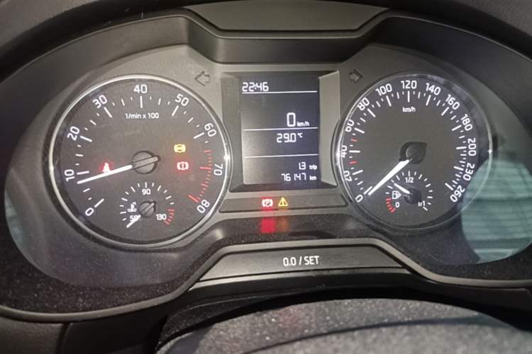 Used Skoda Octavia 2017 Classic Model 1.6L Manual Comfort Edition Instrument Cluster