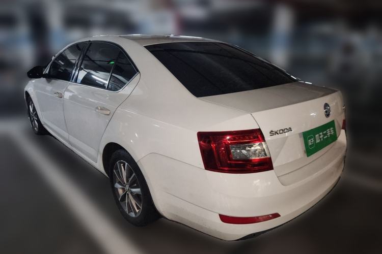 Used Skoda Octavia 2017 Classic Model 1.6L Automatic Comfort Edition Rear Left 45 Deg