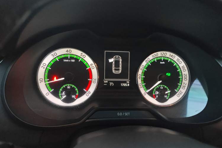 Used Skoda Octavia 2018 Station Wagon TSI280 DSG Flagship Edition Instrument Cluster