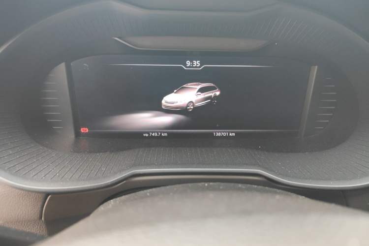 Used Skoda Octavia 2018 Station Wagon TSI280 DSG Flagship Edition Odometer Close Up