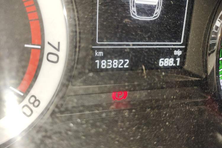 Used Skoda Octavia 2018 TSI230 DSG Luxury Edition Odometer Close Up