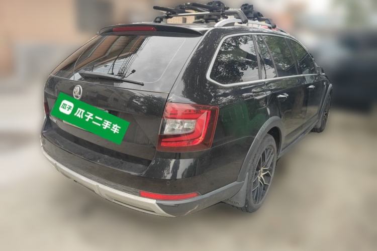 Used Skoda Octavia 2018 Station Wagon TSI280 DSG Flagship Edition Rear Right 45 Deg